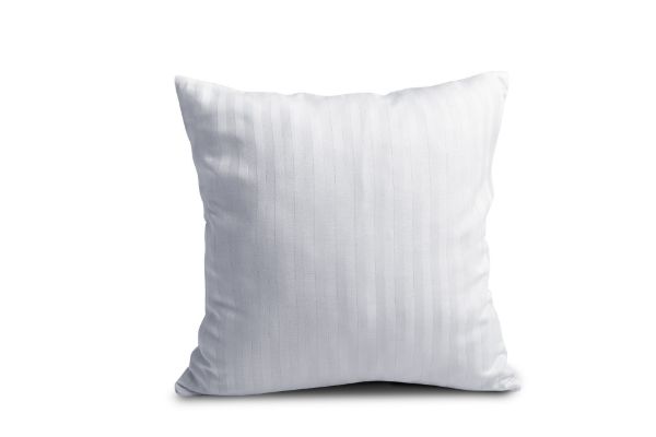 Obrazek Poszewka z adamaszku, paski 1 cm 40x40