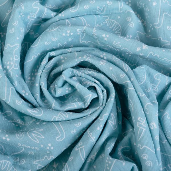 Obrazek Kocyk - Otulacz MUSLIN DESIGN druk 80x120