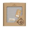 Picture of BabyMatex Kocyk dla dziecka - Otulacz MUSLIN 80x120, jasno szary