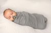 Picture of BabyMatex Kocyk dla dziecka - Otulacz MUSLIN 80x120, ciemno szary