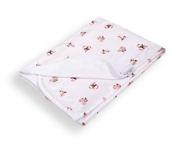 Obrazek Kocyk INES bawełniany-dwustronny 75x100