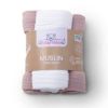 Obrazek BabyMatex Pielucha MUSLIN 3 pak, 70x80, brudny róż
