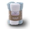 Obrazek Pielucha MUSLIN 3 pak, roz. 70x80