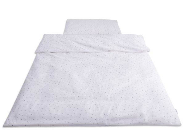 Picture of BabyMatex Komplet pościeli JERSEY PU PRINT 100x135-1;40x60-1, biały