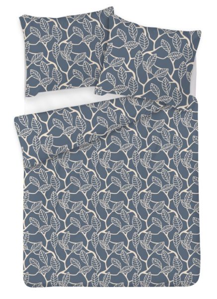 Obrazek Matex Pościel satynowa EXCLUSIVE 160x200, 70x80 KOLEKCJA 2025 - Złote liście