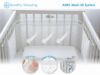 Obrazek BabyMatex Ochraniacz do łóżeczka BUMP AIR 180x30, Gwiazdki