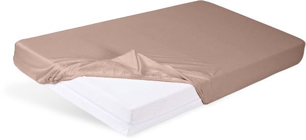 Obrazek Prześcieradło jersey z gumą 60x120x10