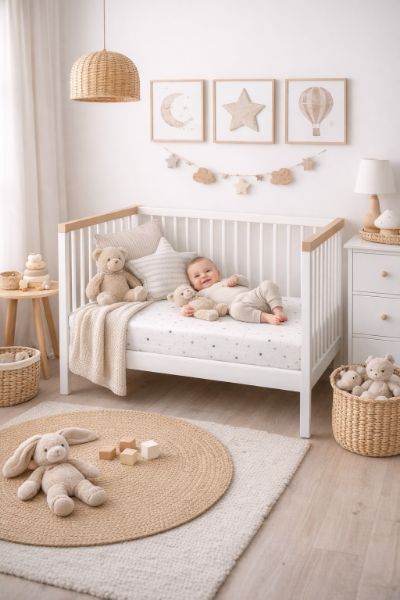 Picture of Prześcieradło jersey druk z gumą 70x140x10