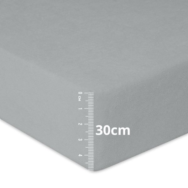Obrazek Prześc. frotte z gumą roz. 150/160x190/200x30 PREM