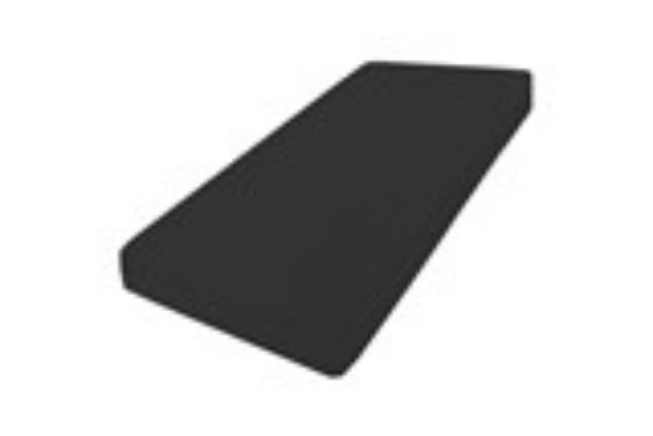 Obrazek Matex Prześcieradło jersey z gumą 90/100x190/200, czarne
