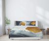 Obrazek Pościel z satyny bawełnianej PRESTIGE (220x200-1,70x80-2), Akwarelowa geometria