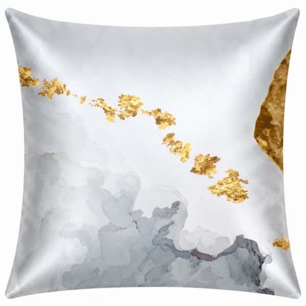Obrazek Poszewka na jasiek PRESTIGE roz. 40x40 na zamek, Akwarelowa geometria
