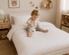 Obrazek BabyMatex Komplet pościeli JERSEY PU PRINT 100x135-1;40x60-1,  gwiazdki