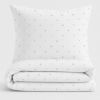 Obrazek BabyMatex Komplet pościeli JERSEY PU PRINT 100x135-1;40x60-1,  gwiazdki