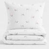 Picture of BabyMatex Komplet pościeli JERSEY PU PRINT 100x135-1;40x60-1,  malinki